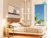 Apartament la parter, cu terasă, piscină și spa, situat aproape de mare 