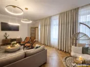 Refugiu urban lux, apartament spectaculos pe aleea pietonala 