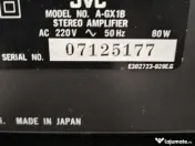 Amplificator și tuner JVC