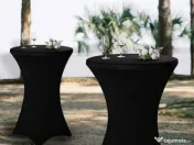 Masa standup cocktail bar husa neagra 