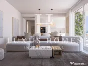 Apartament cu sală, lounge social și facilități spa într-o zonă rezidențială 