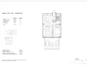 Apartament cu sală, lounge social și facilități spa într-o zonă rezidențială 