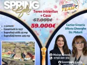 Teren intravilan 493 mp cu casa, Sfantu Gheorghe, Simeria,Co 