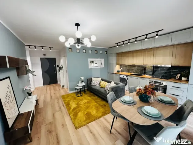 Apartament 3 camere, LUX, intermediar, garaj, CF iesit, zona - Floresti (Cluj)