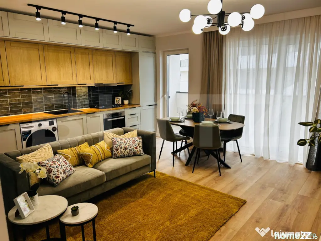 Apartament 3 camere, LUX, intermediar, garaj, CF iesit, zona - Floresti (Cluj)