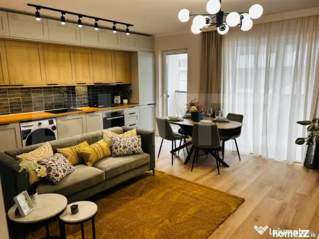 Apartament 3 camere, LUX, intermediar, garaj, CF iesit, zona - Floresti (Cluj)