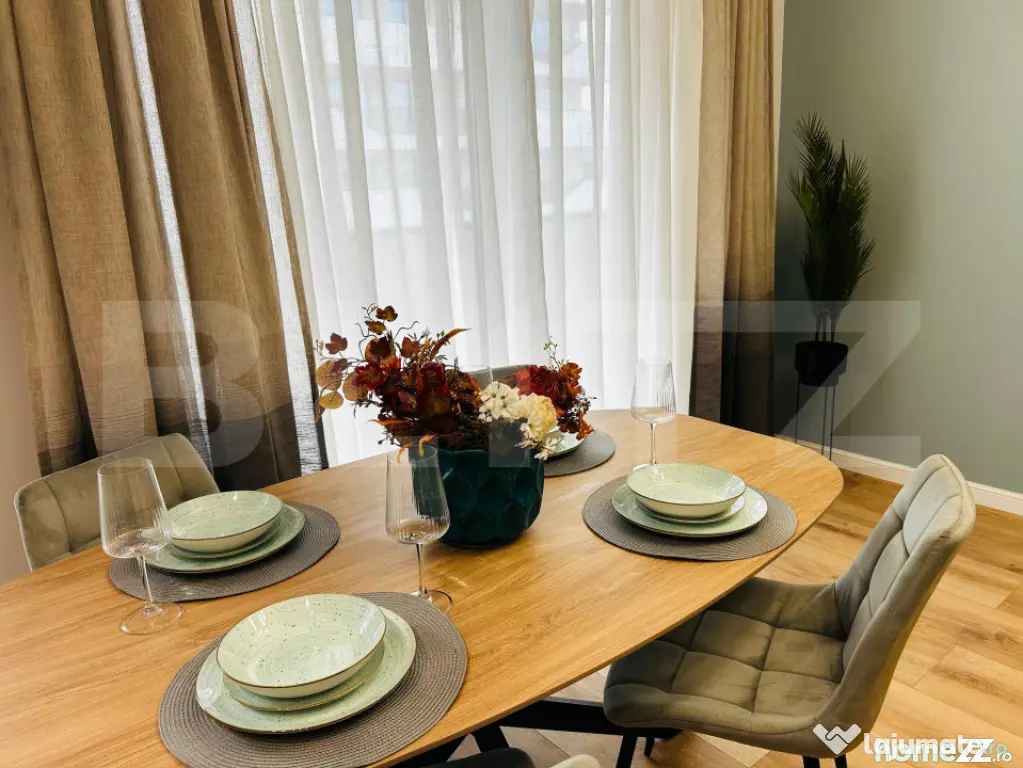 Apartament 3 camere, LUX, intermediar, garaj, CF iesit, zona - Floresti (Cluj)