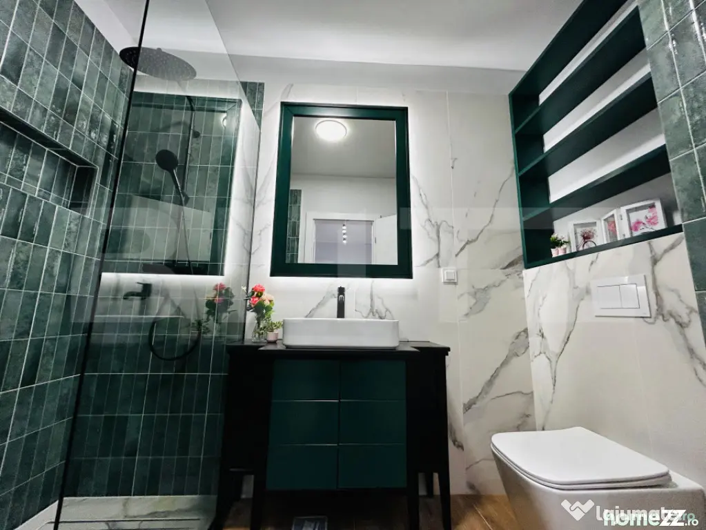 Apartament 3 camere, LUX, intermediar, garaj, CF iesit, zona - Floresti (Cluj)