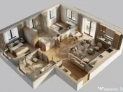 Apartament 3 camere, Ferdinand 