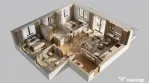Apartament 3 camere, Ferdinand