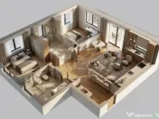 Apartament 3 camere, Ferdinand 