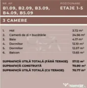 Apartament 3 camere, Ferdinand 