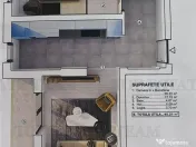 Apartament modern 2 camere, incalzire in pardoseala, posibil 