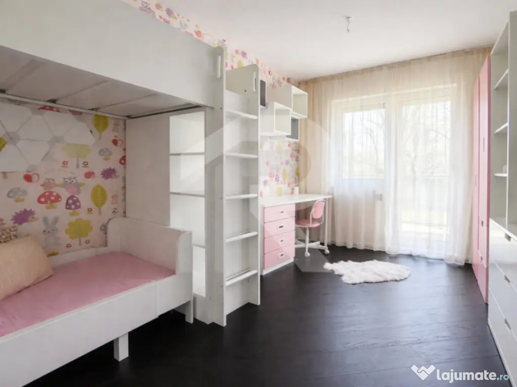 3 camere - 102 mp utili - 2 parcări, lângă Pădurea Băn