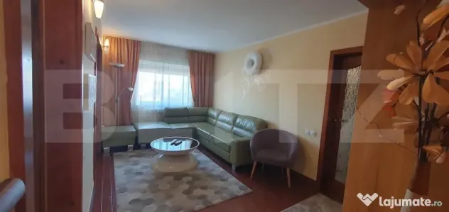 Apartament 3 camere complet utilat, 90 mp, zona Girocului