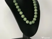 Colier antik jáde cubargint