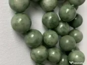 Colier antik jáde cubargint