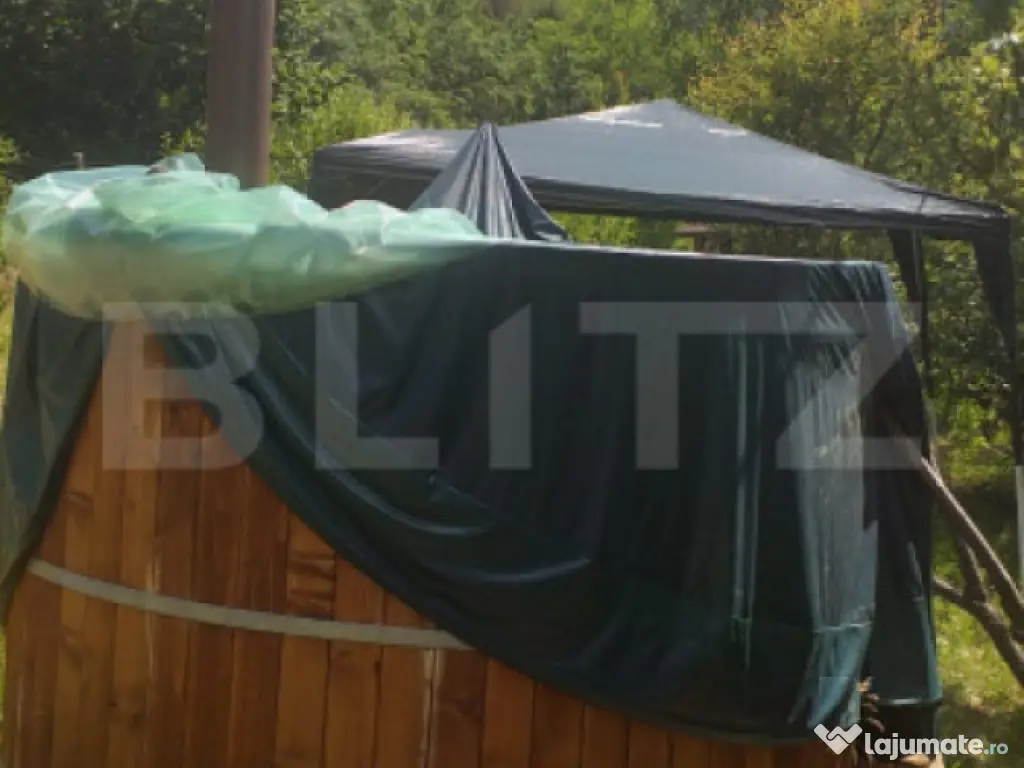 Cabana in zona Gherla, teren 1617 mp, zona linistita – rel