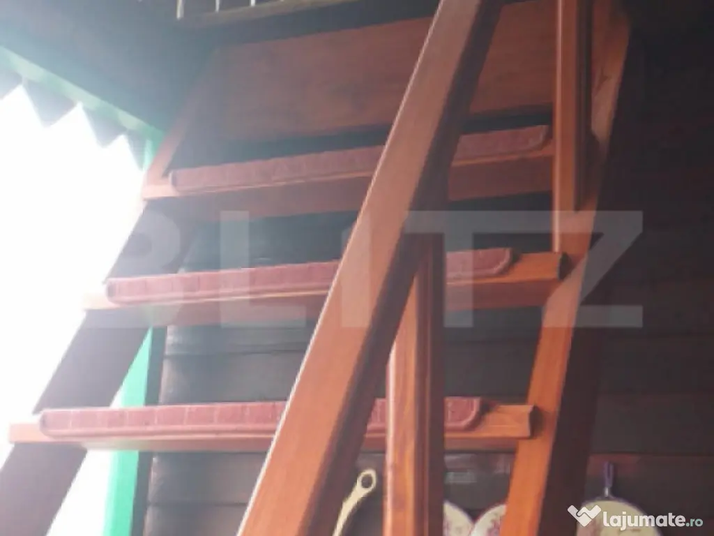 Cabana in zona Gherla, teren 1617 mp, zona linistita – rel