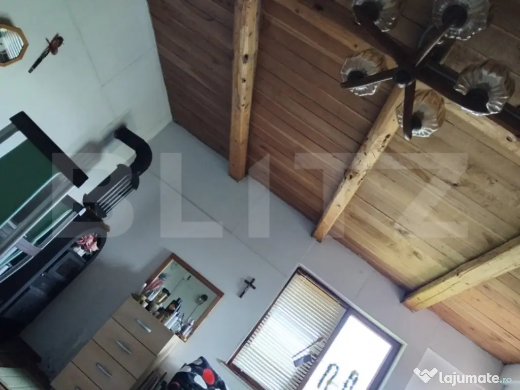 Cabana in zona Gherla, teren 1617 mp, zona linistita – rel