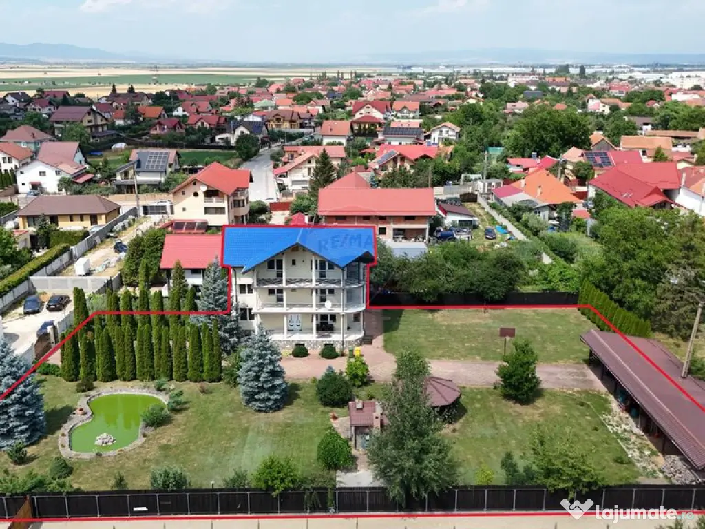 Vilă premium | 7 camere | Teren 2418 mp | Ghimbav Livada