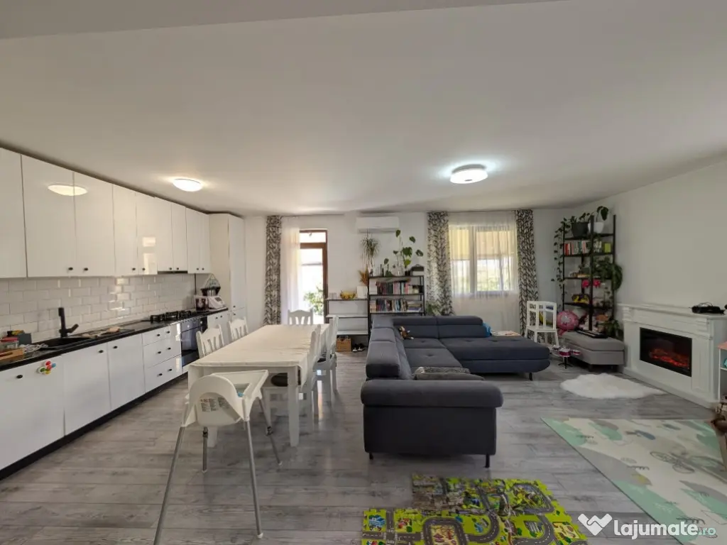 PREȚ REDUS! Casă duplex 3 camere, 344 mp teren - Gilău zona RAR
