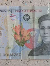 Vand bancnota 20 lei (ron).