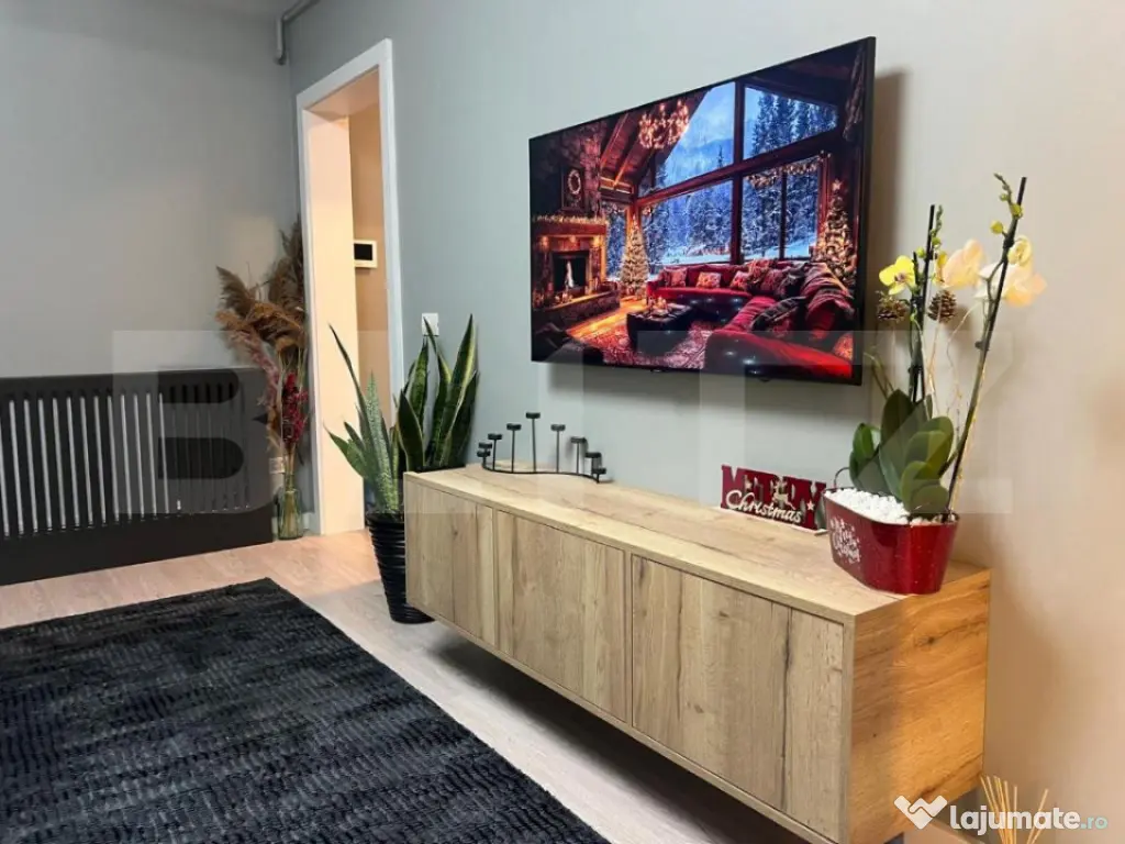 Apartament cu 3 camere, etaj intermediar, bloc nou, zona Nor