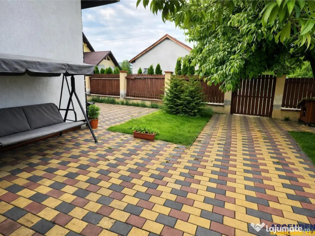 Vila spatioasa in Sancraiu, 2 intrari, foisor, parcare,5 min