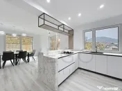Casa noua cu 3 dormitoare+living, curte generoasa, in Gilau 
