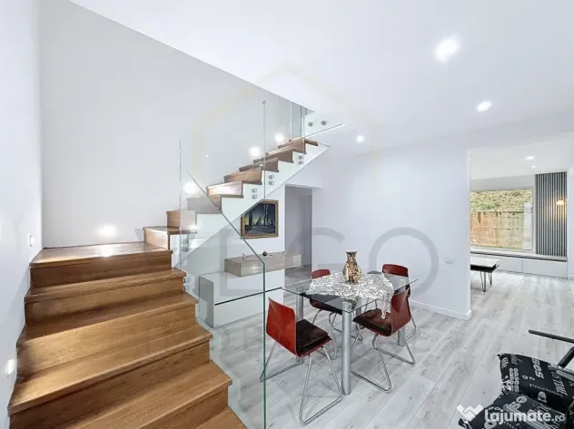Casa noua cu 3 dormitoare+living, curte generoasa, in Gilau