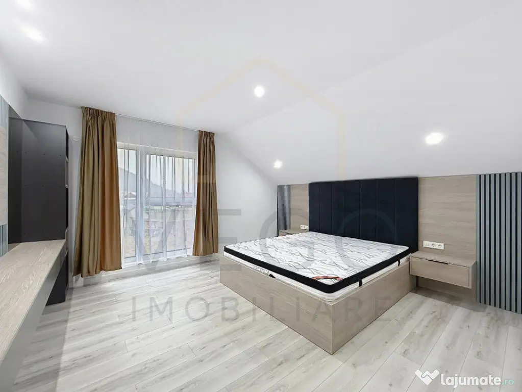 Casa noua cu 3 dormitoare+living, curte generoasa, in Gilau