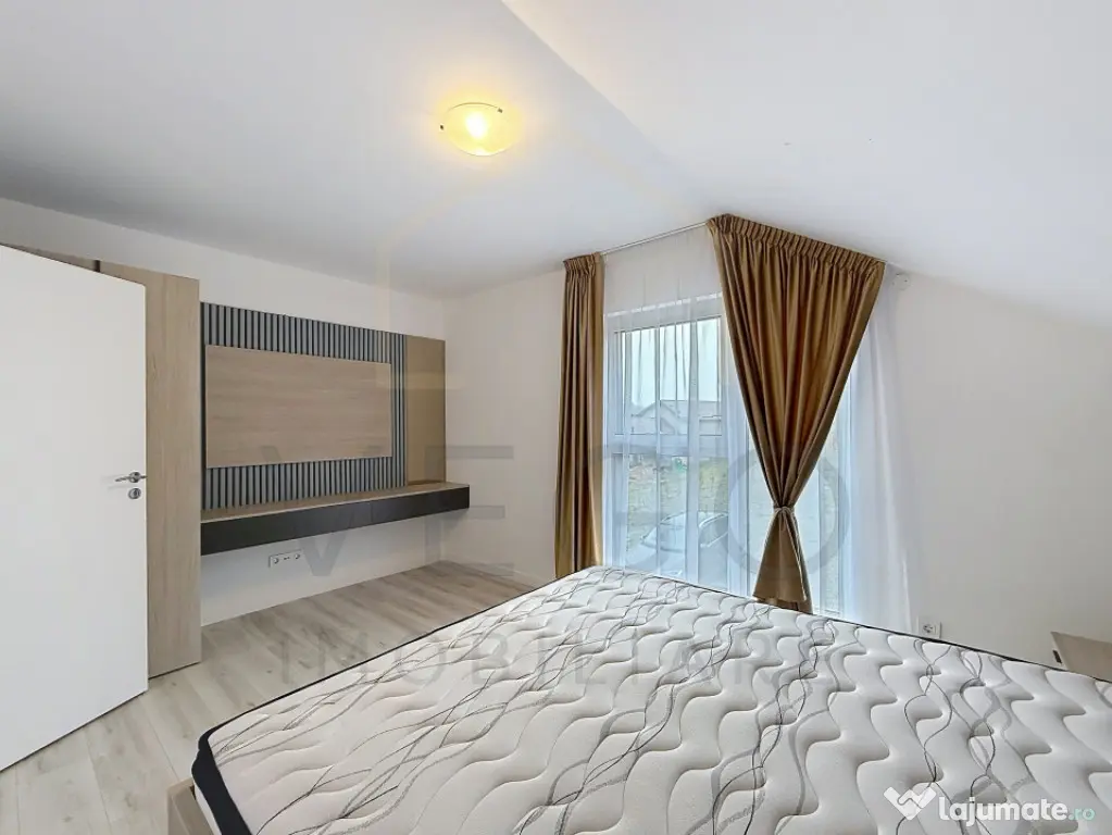Casa noua cu 3 dormitoare+living, curte generoasa, in Gilau