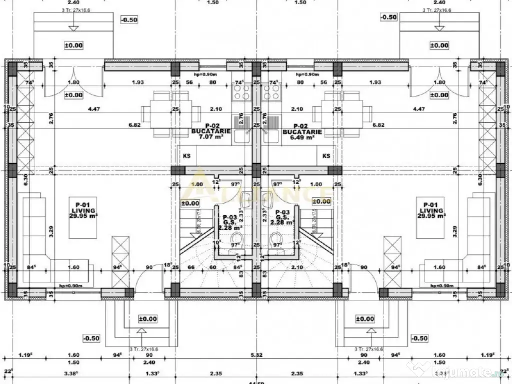Casa Tip Duplex P 1 M - Gata de mutare - Grand Arena Sector