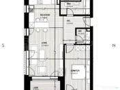 Apartament 2 camere cu vedere panoramică spre munte - Ka... 