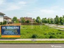 Teren intravilan 658 mp, Front 15m, Ideal Logistică/Depozit