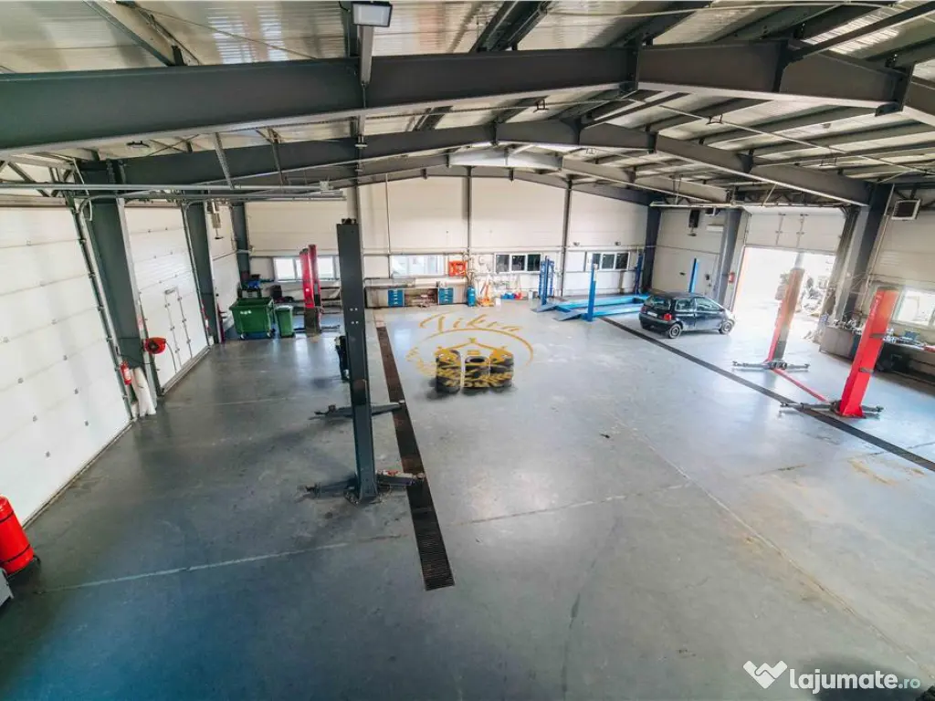 Imobil industrial - service auto complet echipat (Gheorgheni