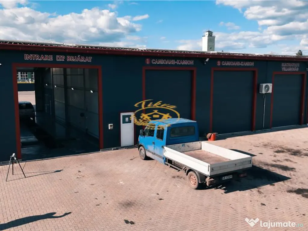 Imobil industrial - service auto complet echipat (Gheorgheni