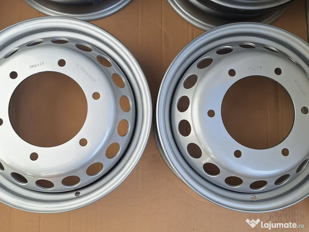 Jante NOI Sprinter si Crafter, de 16", pe dublu 6x130 – livrare rapida