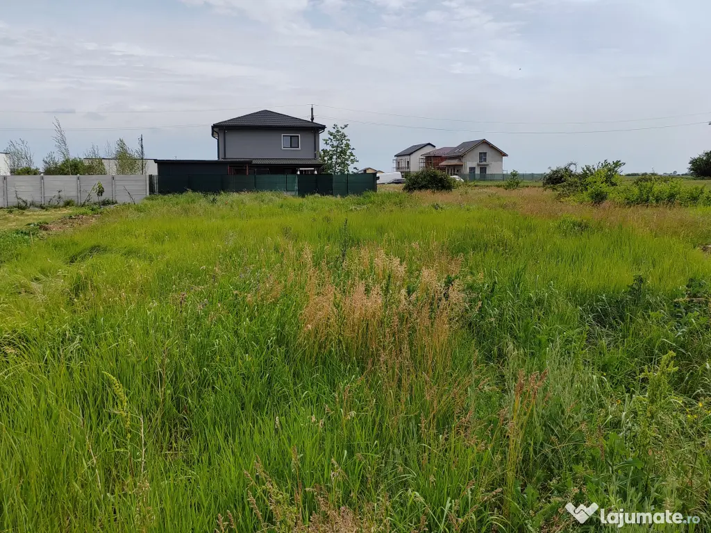 Teren Intravilan 538 mp – Balotești (toate utilitatile sunt la limita terenului)