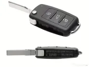 Carcasa Cheie 3 butoane Briceag Skoda, Seat, VW 