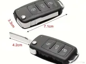 Carcasa Cheie 3 butoane Briceag Skoda, Seat, VW 