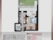 Garsoniera cu Gradina 500 mt STB/Zona Linistita 