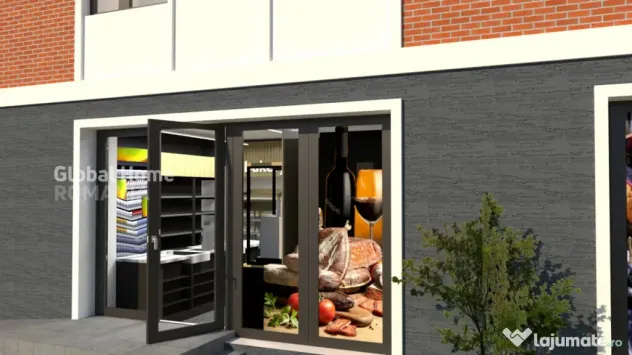 Spatiu Comercial 81MP - 9ML Vitrina | Produce Venituri | Pip