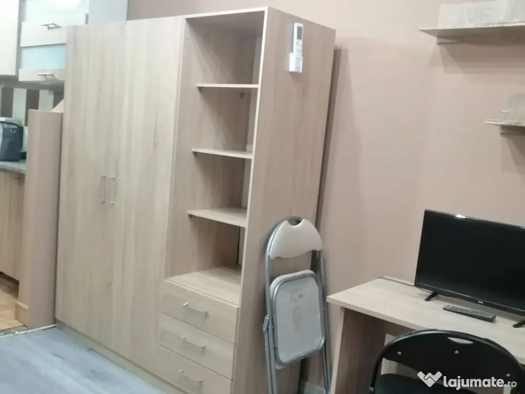 Garsonieră complet mobilată – gata de mutare