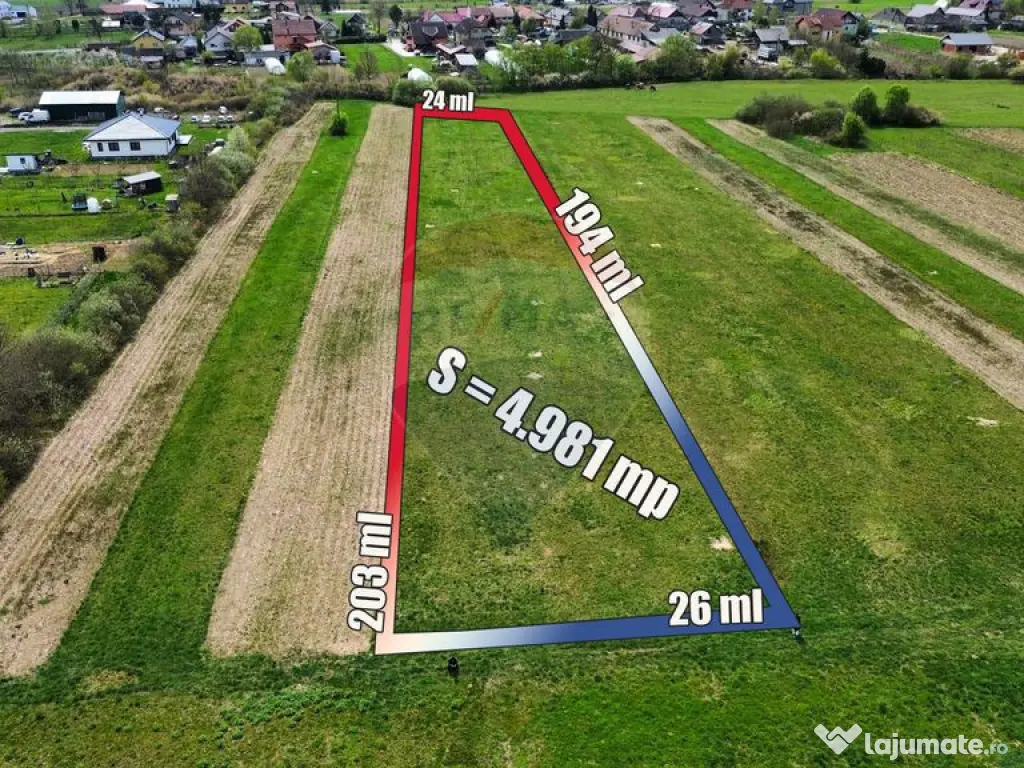 0% COMISION: Teren intravilan de vanzare in Coltau