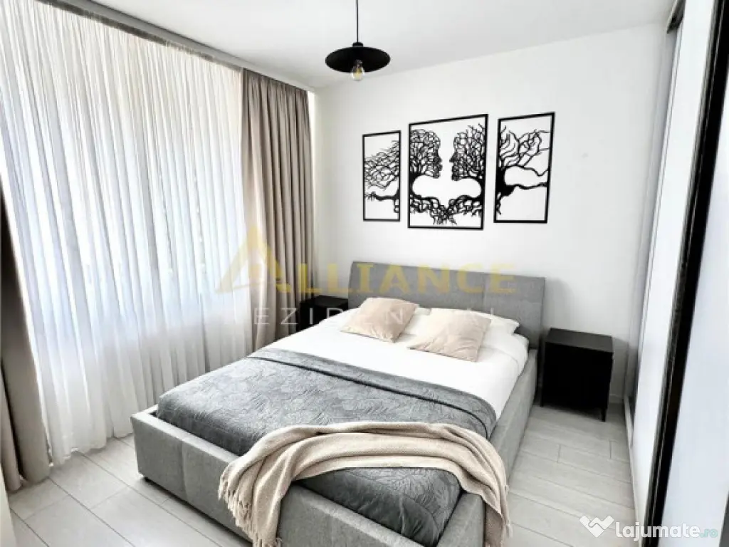 Metrou BERCENI { Apartament 2 camere mobilat-utilat }