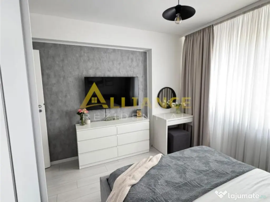 Metrou BERCENI { Apartament 2 camere mobilat-utilat }