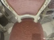 Masa din lemn masiv cu 6 scaune 