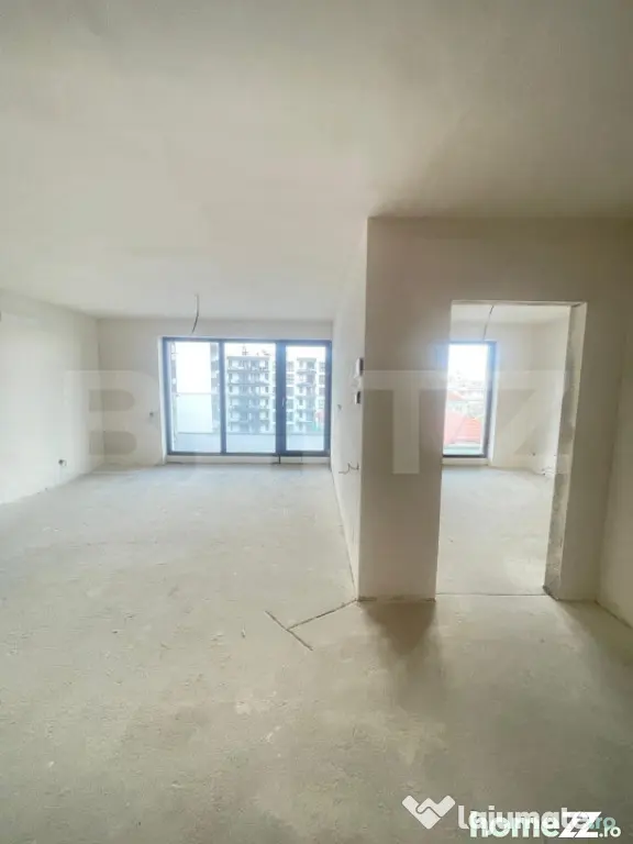 Apartament cu 2 camere, 49 mp, terasa 13 mp, zona Semicentra